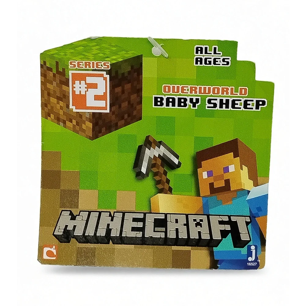 Jinx Minecraft Overworld Baby Sheep Series 2 Plush 6in Mojang Gaming Stuffed